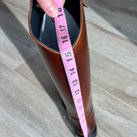 New Amendment Drotning WIDE CALF Riding Boot In Brown - Picture 8 of 10